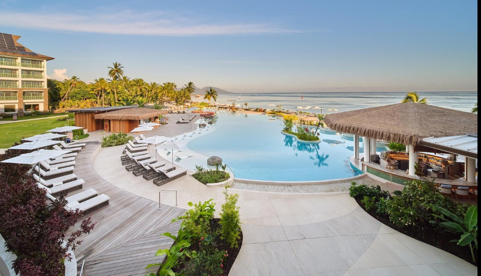 Hilton Tahiti in Papeete overlooking Matavai Bay